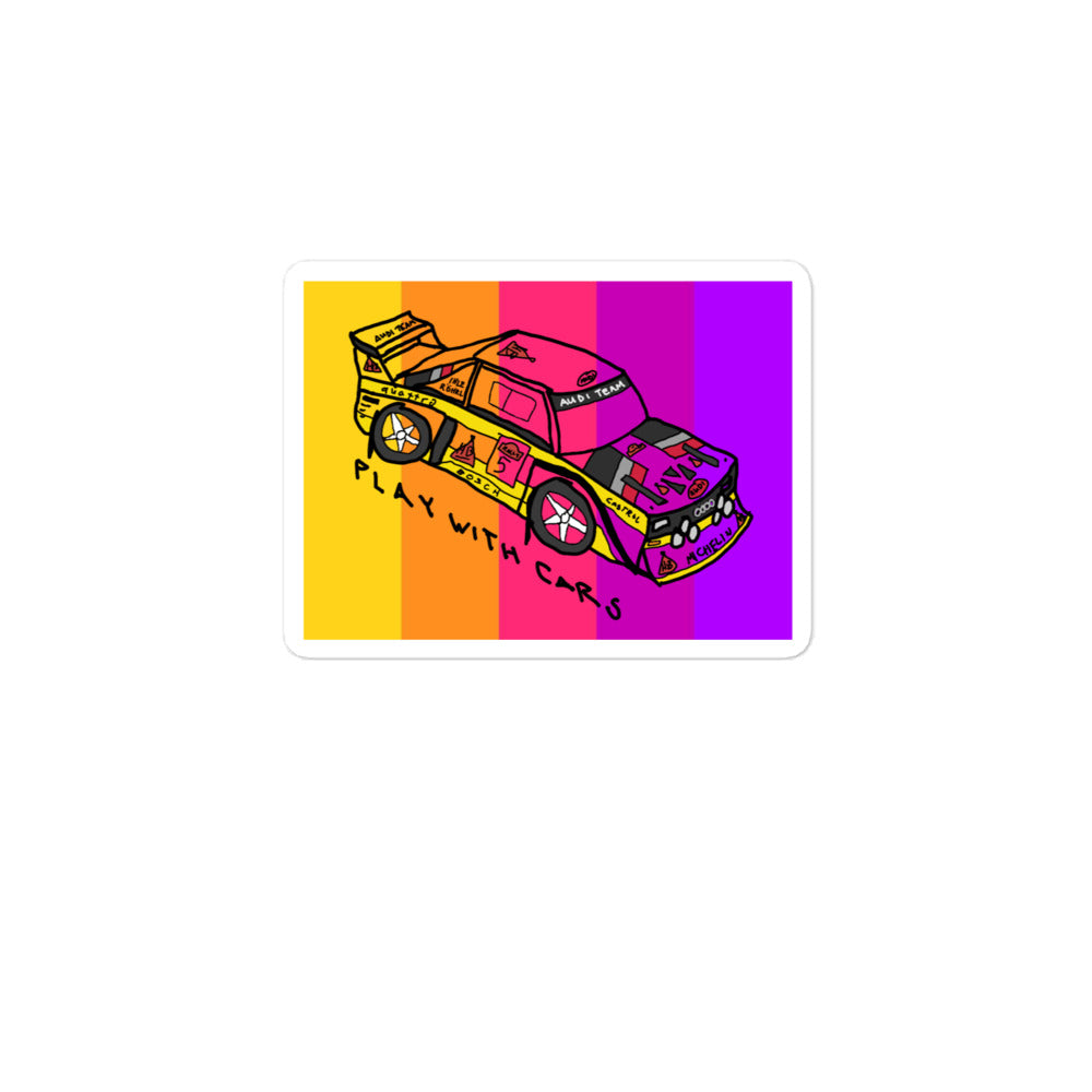 The Mighty Quattro - Sticker
