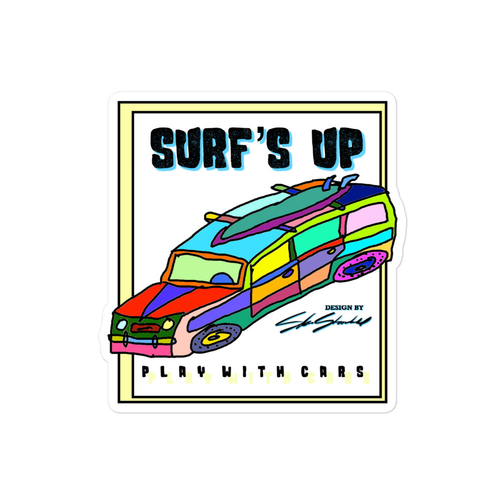 Surf's Up, Take the Woody - Sticker