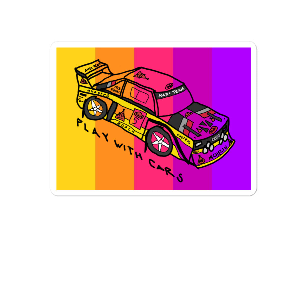The Mighty Quattro - Sticker