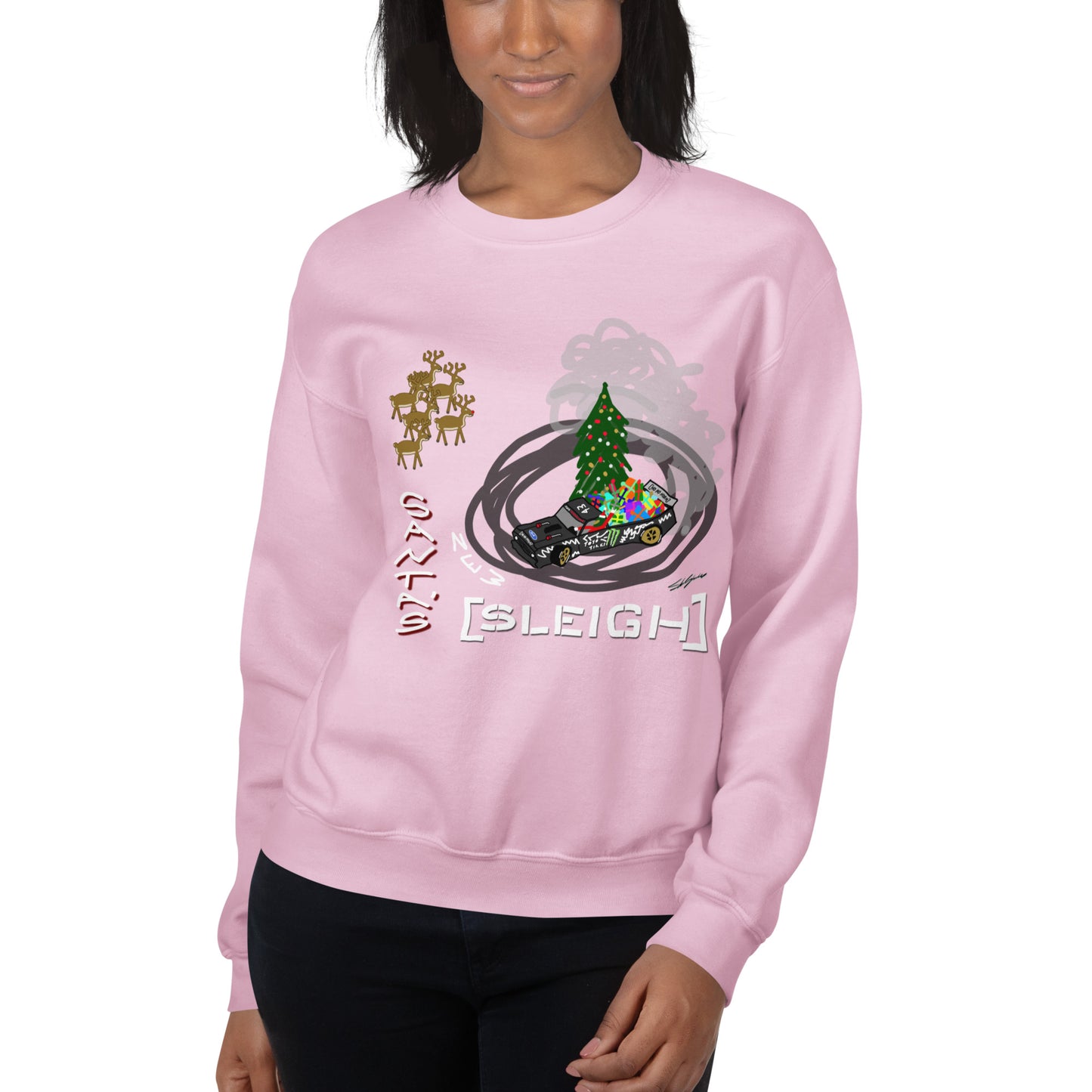 Santa's New Sleigh - Unisex Sweatshirt