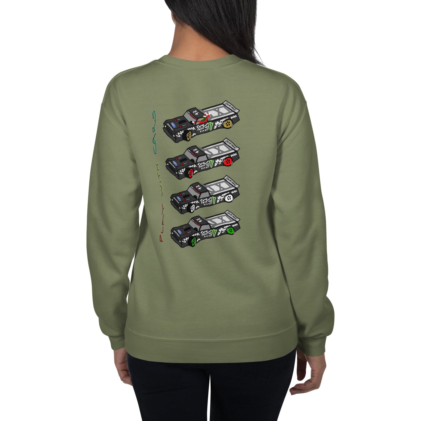 Santa's New Sleigh - Unisex Sweatshirt