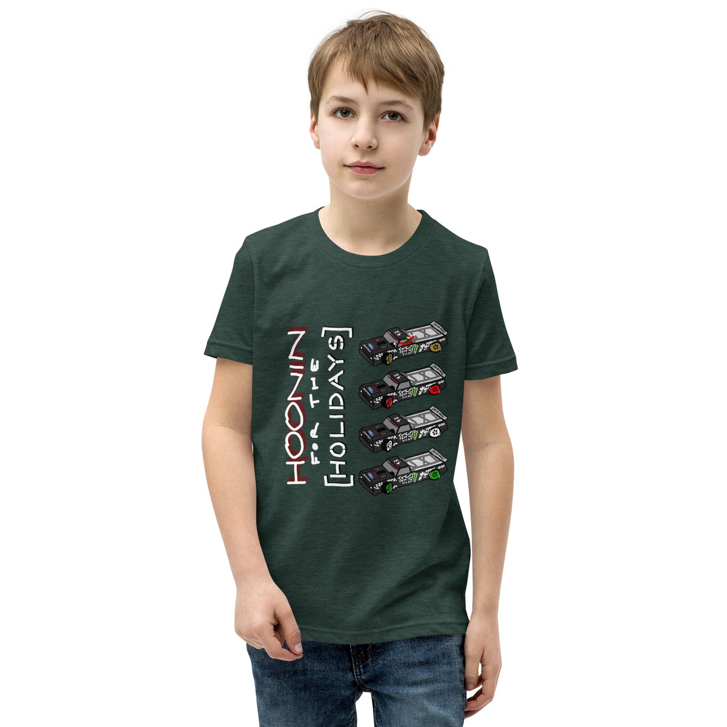 Hoonin' for the Holidays - Youth Short Sleeve Unisex T-Shirt