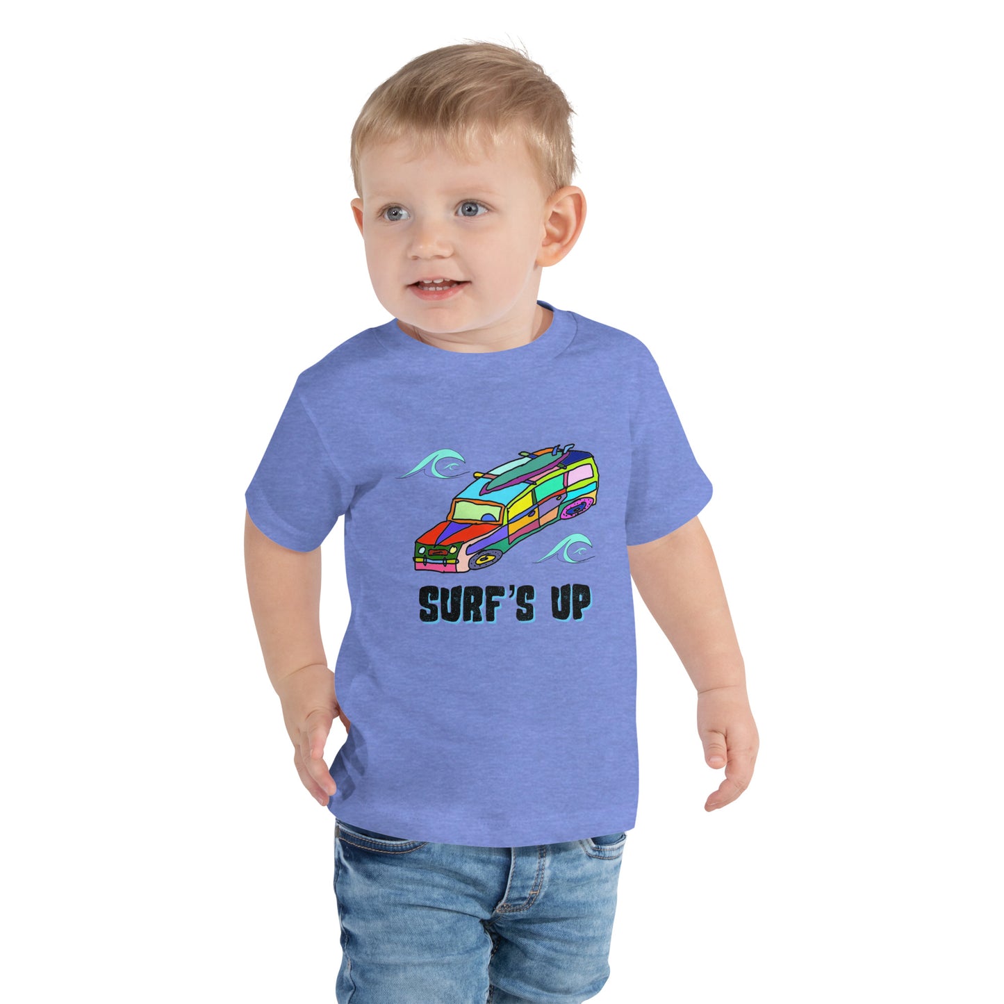 Surf's Up, Take the Woody - Toddler Short Sleeve Tee